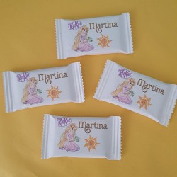 Chocolatina Kit Kat Personalizada Rapunzel | Detalles Dulces