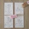Kit Creativo Pantera Rosa: Colorear, Lápices y Plastilina | Regalo Fiesta