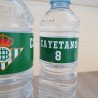 Etiqueta Personalizada para Botella de Agua | Temática Fútbol Betis