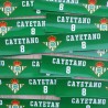 Etiqueta Personalizada para Botella de Agua | Temática Fútbol Betis