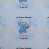 Pegatina Redonda Stitch y Scrump Acuarela | Disney Personalizado