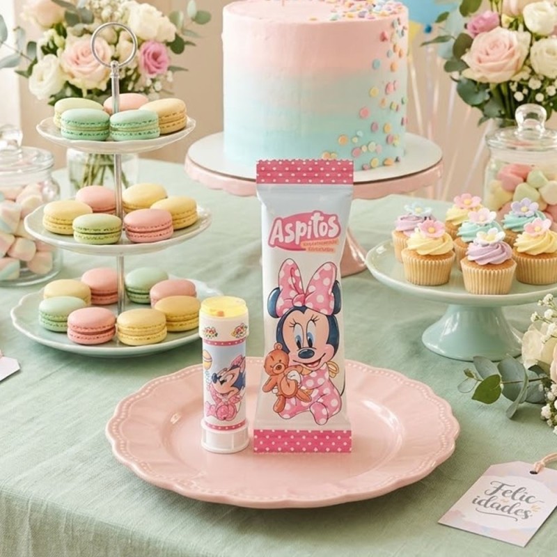 Pack Divertido 10: Aspitos y Pompero Minnie | Detalles para Fiestas