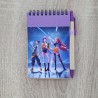 Cuaderno A6 y Bolígrafo "Huntrix" K-pop | Regalo Creativo Fans
