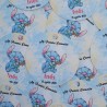 Pegatina Redonda Stitch y Scrump Acuarela | Disney Personalizado