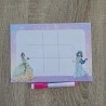 Pizarra y Tres en Raya Princesas Disney | Detalle Educativo