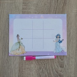 Pizarra y Tres en Raya Princesas Disney | Detalle Educativo