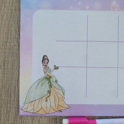 Pizarra y Tres en Raya Princesas Disney | Detalle Educativo