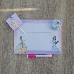 Pizarra y Tres en Raya Princesas Disney | Detalle Educativo