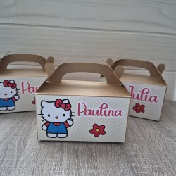 Caja Picnic Hello Kitty Vacía | Diseño Personalizado para Rellenar