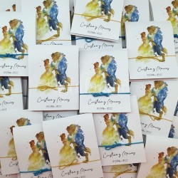 Lágrimas de Felicidad Bella y Bestia | Detalle Disney Mágico
