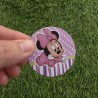 Etiqueta Redonda Minnie Mouse Bebé | Pegatinas Personalizadas