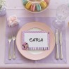 Tarjeta Marcasitios Minnie Mouse Bebé | Decoración de Mesa