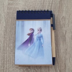 Set Cuaderno A6 y Bolígrafo Frozen | Regalo Disney Mágico