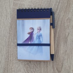 Set Cuaderno A6 y Bolígrafo Frozen | Regalo Disney Mágico