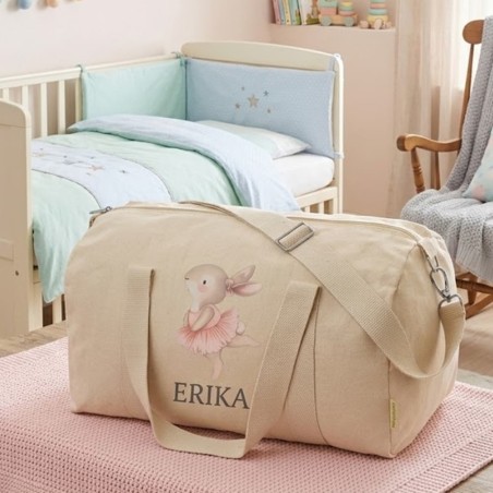 Bolsa de Parto 'Nature': Conejo Bailarina | Regalo Mágico para Mamá