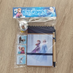 Pack Regalo Frozen: Libreta, Chocolatinas y Bálsamo | Kalukuqui