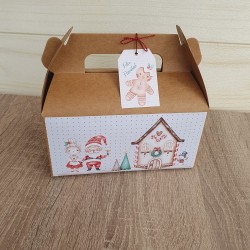 Caja Picnic Navideña Vacía | Personaliza Tus Regalos | Kalukuqui