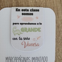 Marcapáginas Imantado 'En esta Clase' | Regalo Original para Profes