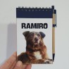 Cuaderno A6 con Bolígrafo: Diseño de Perro | Práctico y Cuqui