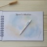 Libro de Firmas Comunión Niño Kawaii: Traje Azul | Recuerdo Especial
