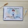 Libro de Firmas Comunión Niño Kawaii: Traje Azul | Recuerdo Especial