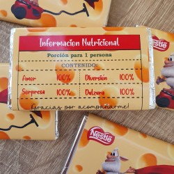 Chocolatinas Nestlé Booba | Detalles Dulces y Personalizados