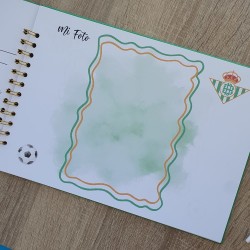 Libro de Firmas Comunión Real Betis: Pasión Verdiblanca | Recuerdo Especial