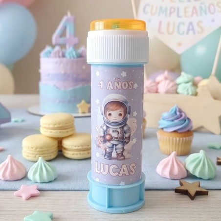 Pompero Personalizado Astronauta | Detalle Espacial para Niños