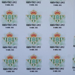 Etiquetas Adhesivas Real Betis: Diseño Acuarela | Personalización Profesional