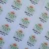 Etiquetas Adhesivas Real Betis: Diseño Acuarela | Personalización Profesional