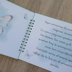 copy of copy of Libro de Firmas Kraft Niña Comunion