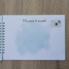Libro de Firmas Comunión Niña: Diseño Lazo Verde Agua | Recuerdo Elegante