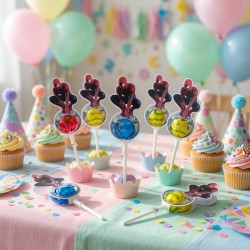 Chupa Chups Spider-Man: Detalle Dulce para Fiestas | Kalukuqui