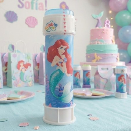 Pompero Personalizado La Sirenita Ariel | Detalle Disney Bajo el Mar