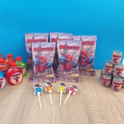 Mini Latas de Caramelos Spider-Man | Detalle Temático Personalizado | Kalukuqui
