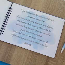 copy of copy of copy of copy of copy of copy of Libro de Firmas Kraft Niña Comunion