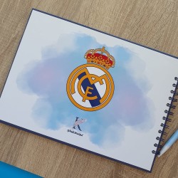 Libro de Firmas Comunión Real Madrid: Pasión Blanca | Recuerdo Especial
