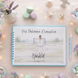 copy of copy of copy of copy of Libro de Firmas Kraft Niña Comunion