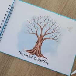 Libro de Firmas Comunión Personalizado: ¡Tu Foto en el Campo de Fútbol!