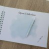 Libro de Firmas Comunión Personalizado: Diseño Verde Agua y Foto | Recuerdo Especial