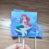 Piruleta Personalizada La Sirenita | Detalle Cumpleaños Sirenita