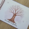 Libro de Firmas Comunión: Diseño Malva Elegante | Recuerdo Personalizado