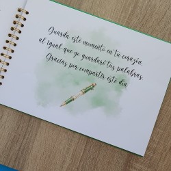 Libro de Firmas Comunión Real Betis: Pasión Verdiblanca | Recuerdo Especial