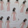 Marcapáginas Recordatorio Primera Comunión: Diseño Rosa Sencillo | Kalukuqui