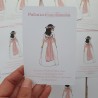 Recordatorio Primera Comunión: Diseño Rosa Sencillo y Elegante | Kalukuqui