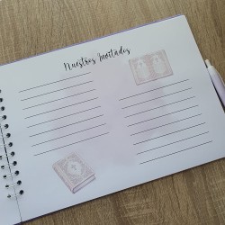 copy of copy of copy of copy of copy of Libro de Firmas Kraft Niña Comunion