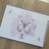 Libro de Firmas Comunión: Personalizado con Foto y Diseño Malva | Kalukuqui