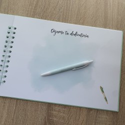 Libro de Firmas Comunión Real Betis: Personalizado con Foto | Recuerdo Único