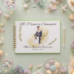 copy of copy of copy of copy of copy of copy of copy of Libro de Firmas Kraft Niña Comunion