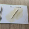 Libro de Firmas Comunión Niño: Diseño Ramas Verdes y Foto | Kalukuqui
